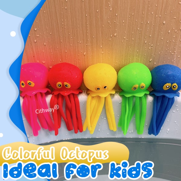 Cithway® Water Spraying Octopus Squeeze Toy