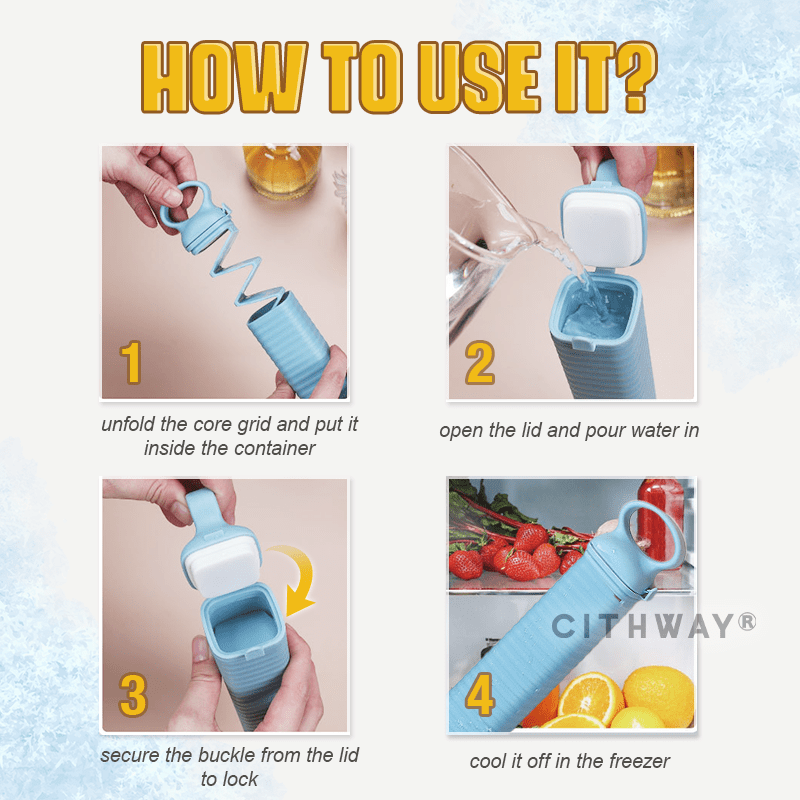Cithway® Pull Out Ice Tray Bar Mold